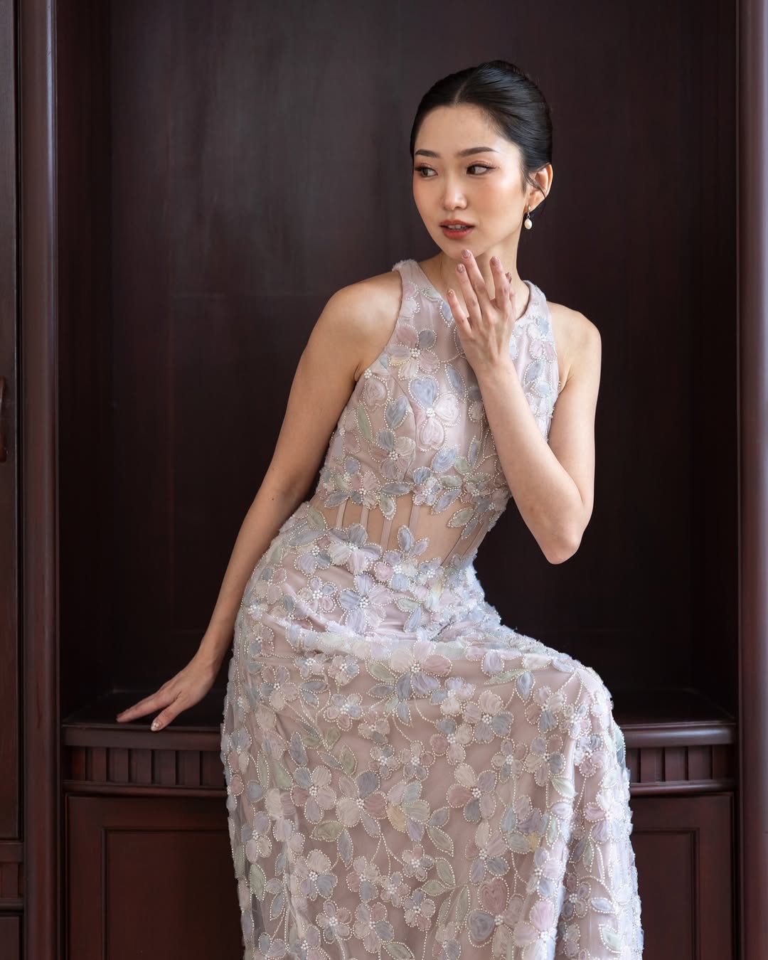 Ruby Long Dress - Image 3