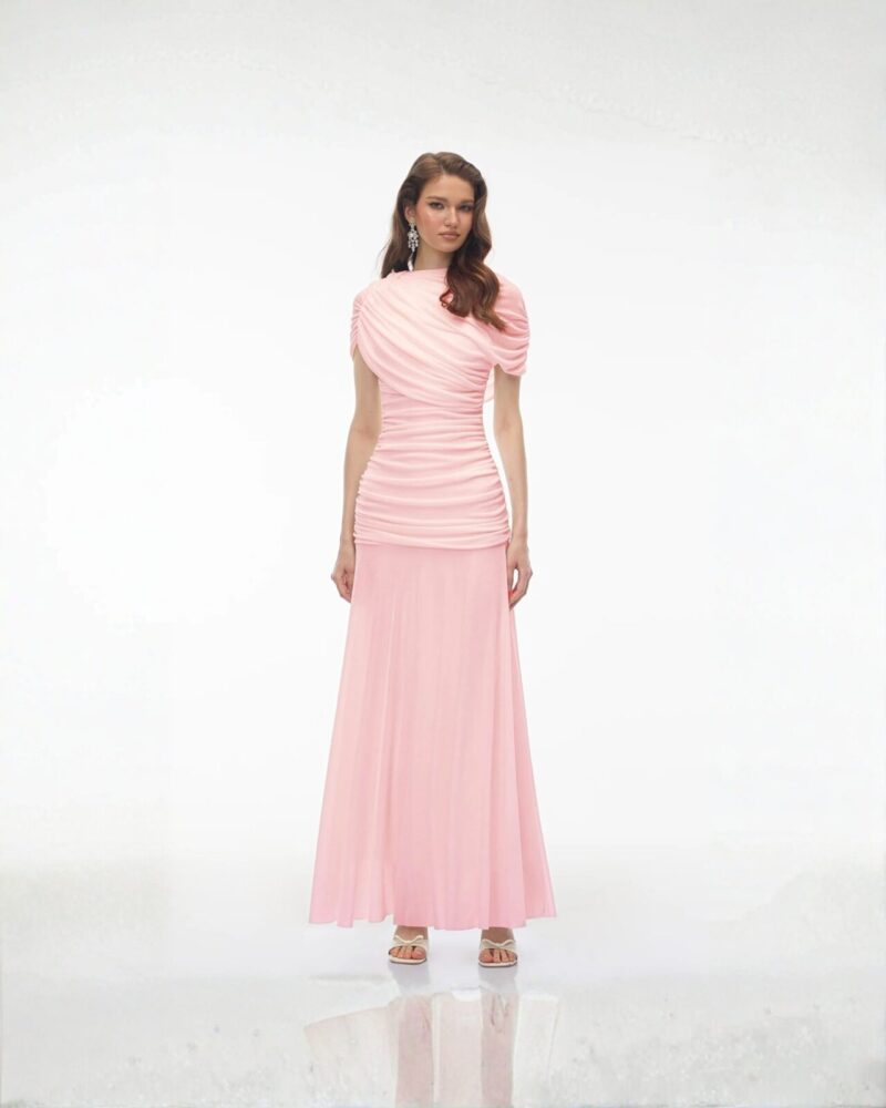 Ruched Gown