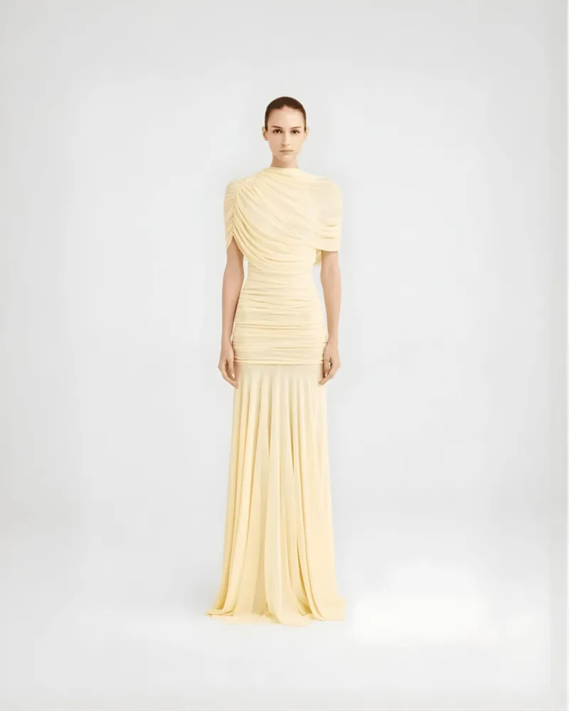 Ruched Gown