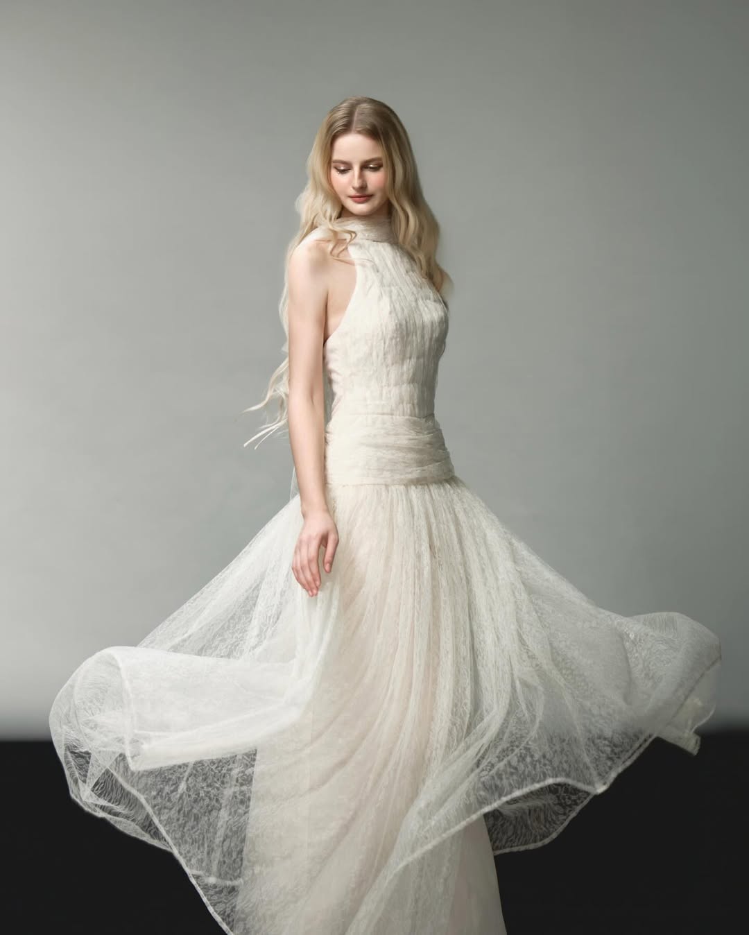 Soft Beige Dress - Image 3