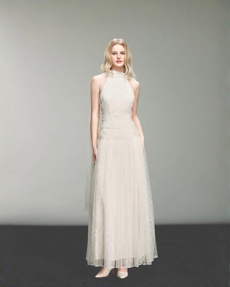 Soft Beige Dress