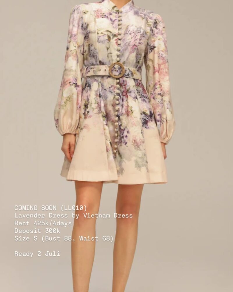 COMING SOON 
Lavender Dress