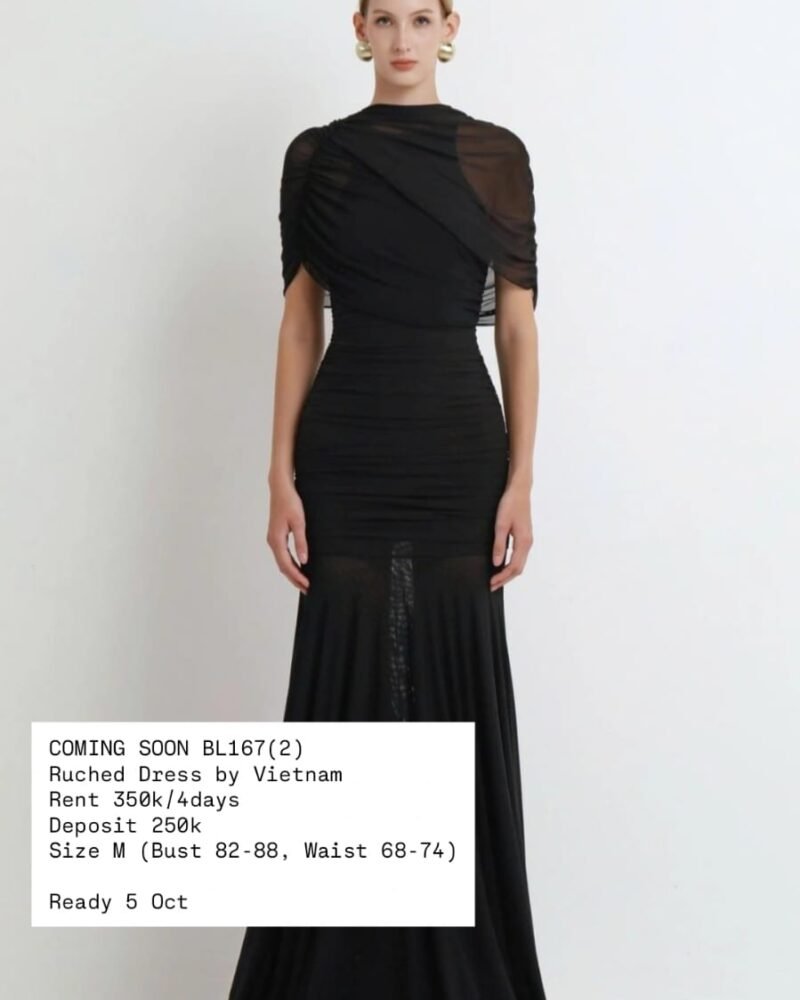 Ruched Gown
