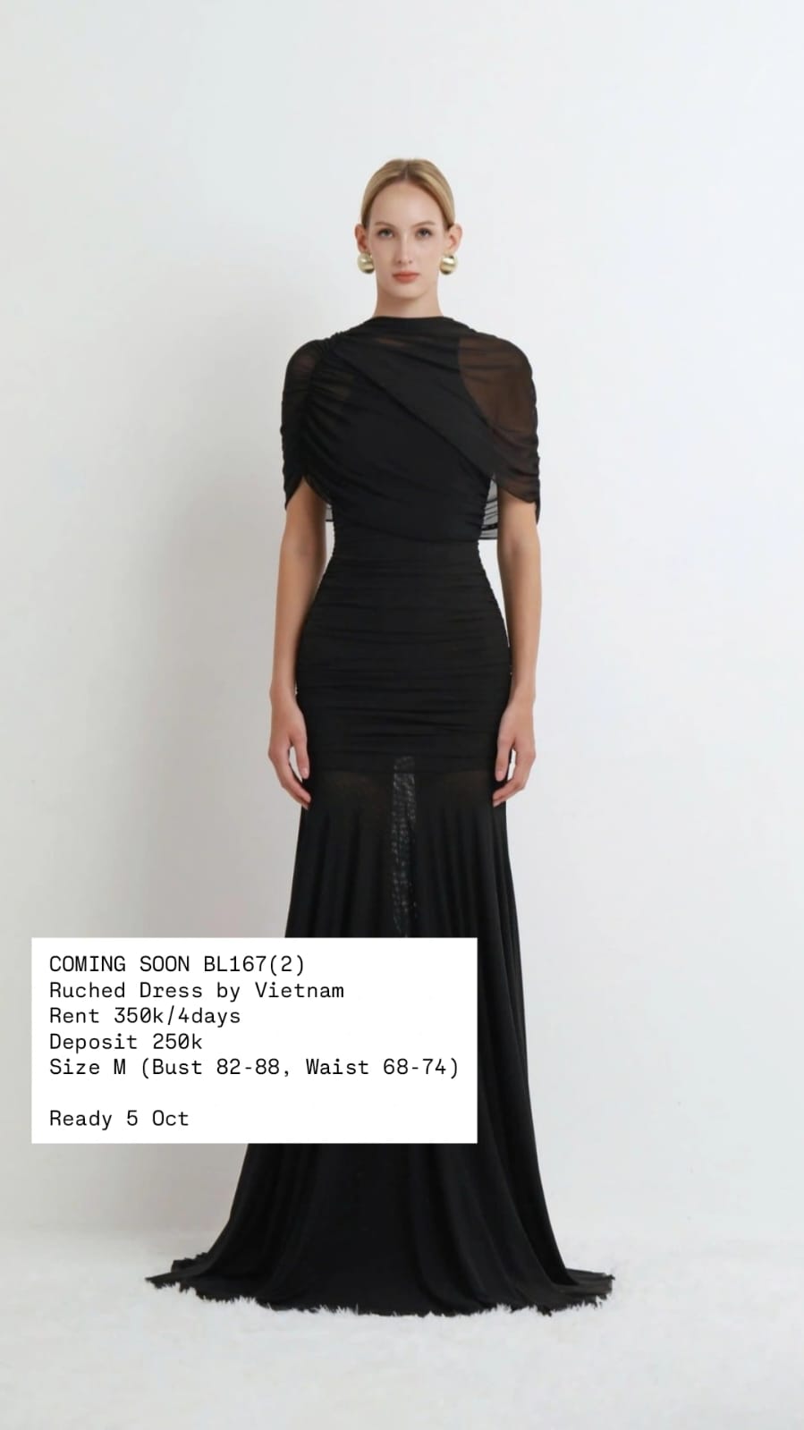 Ruched Gown