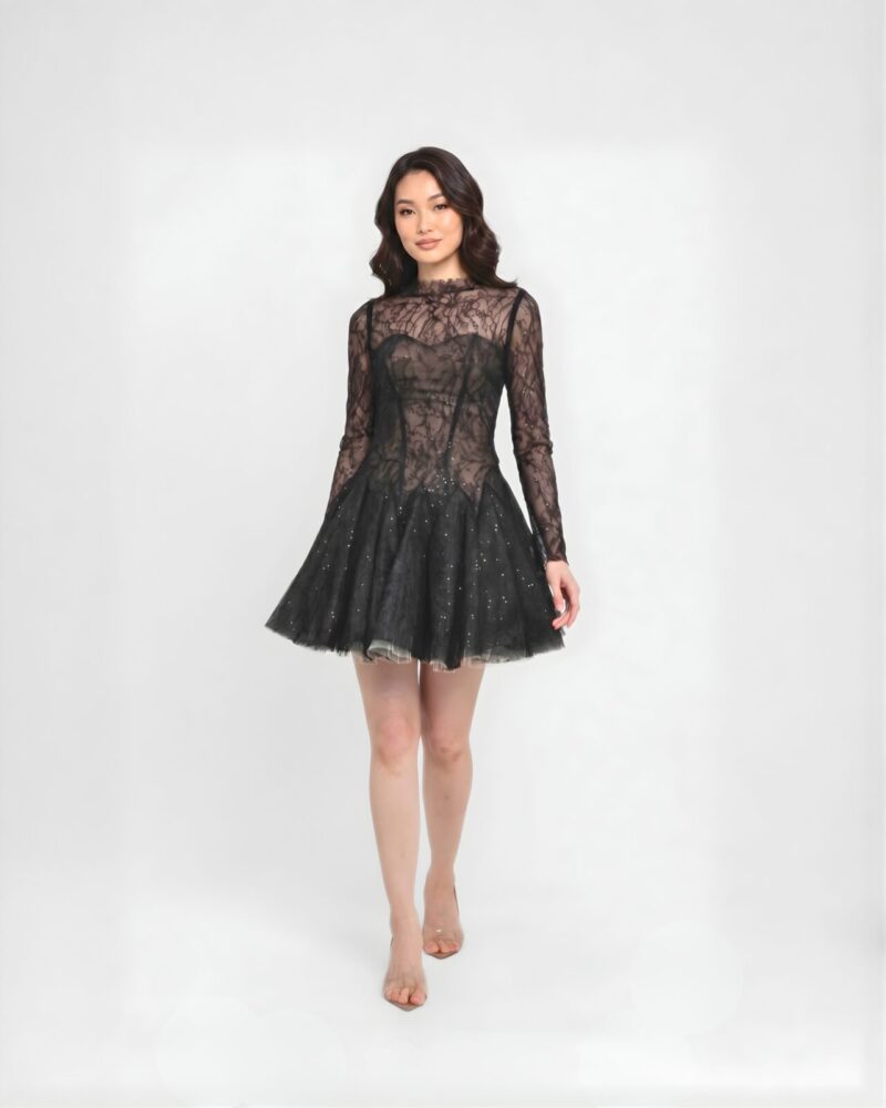 Black Velvet Dress