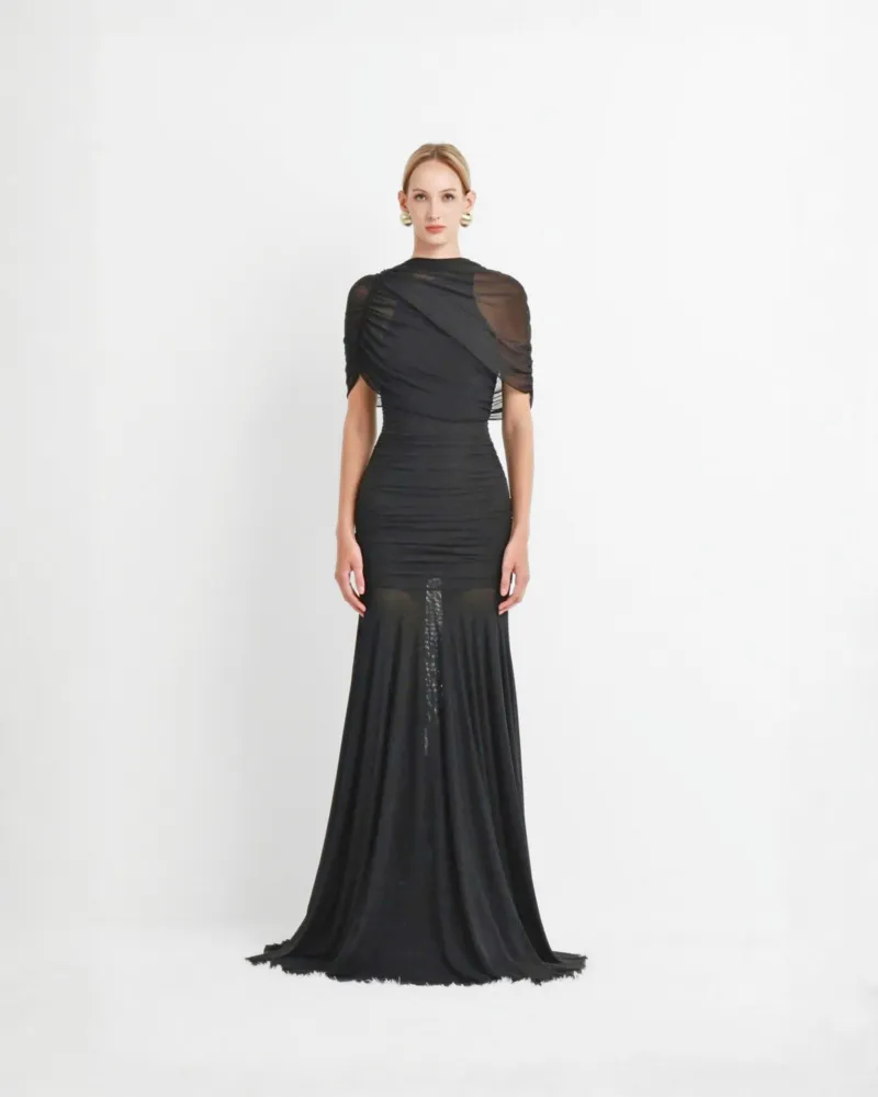 Ruched Gown