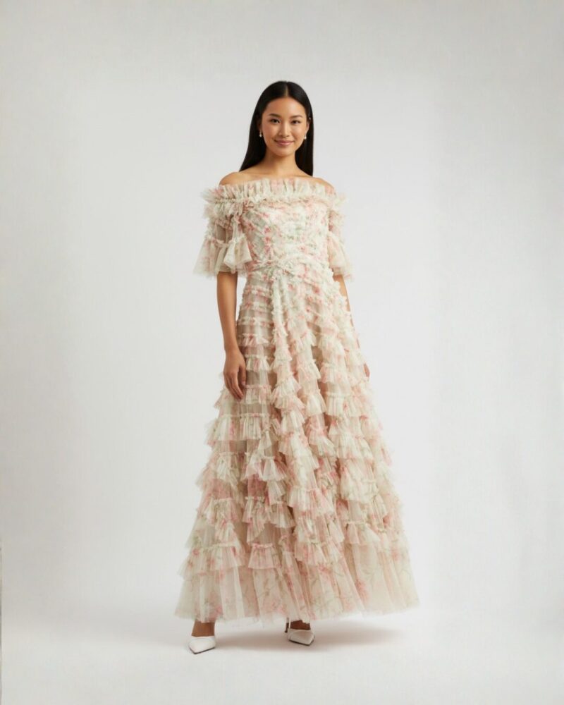Posy Ruffled Dress