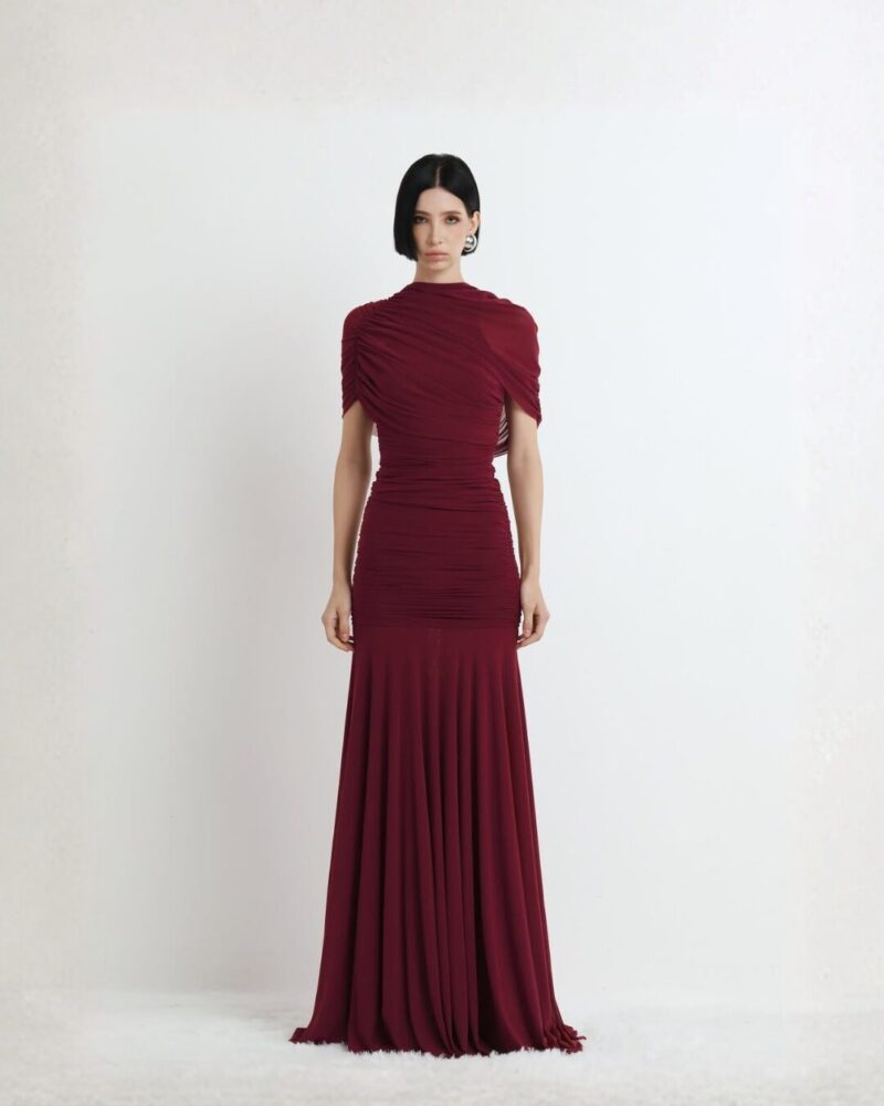 Ruched Gown
