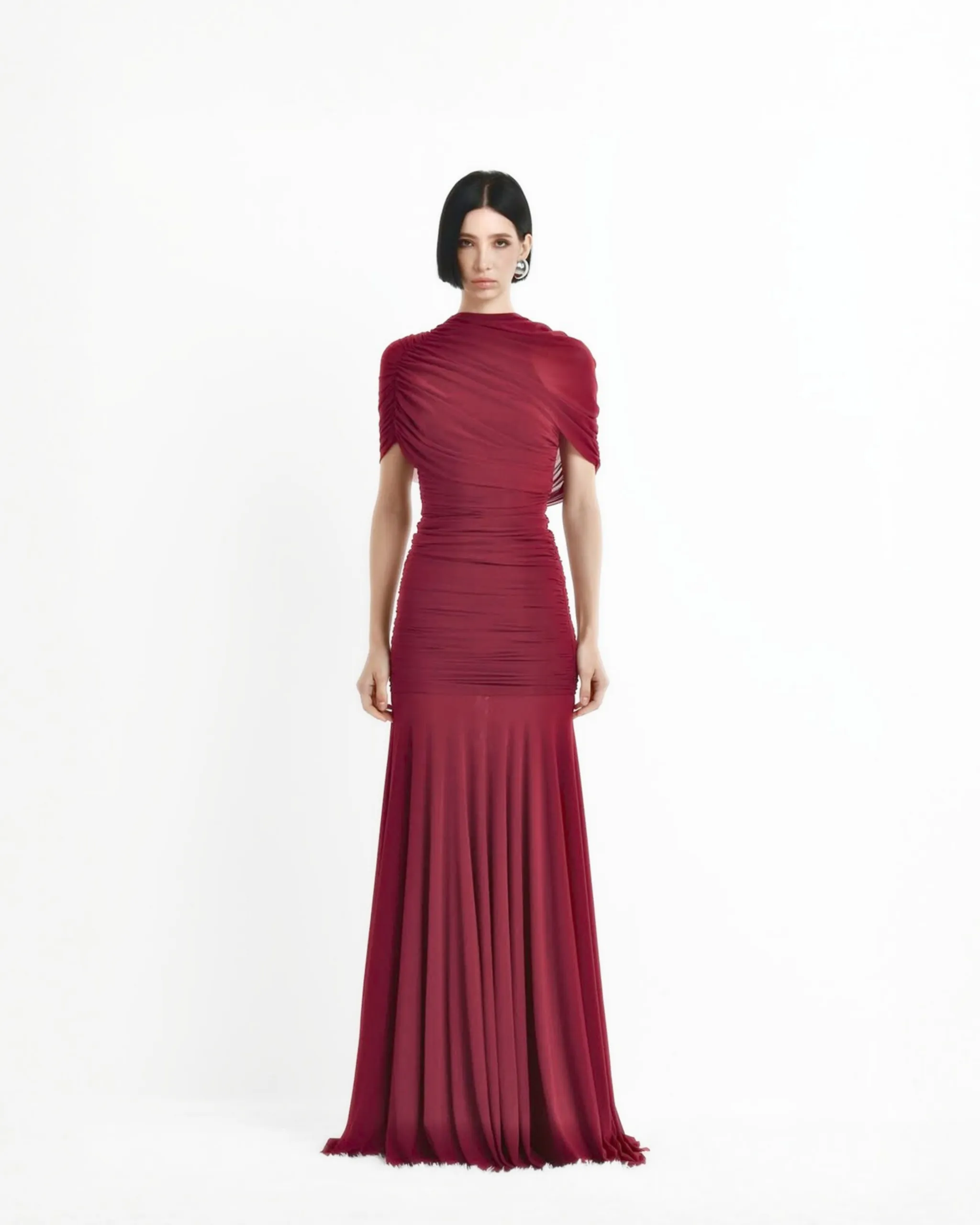 Ruched Gown