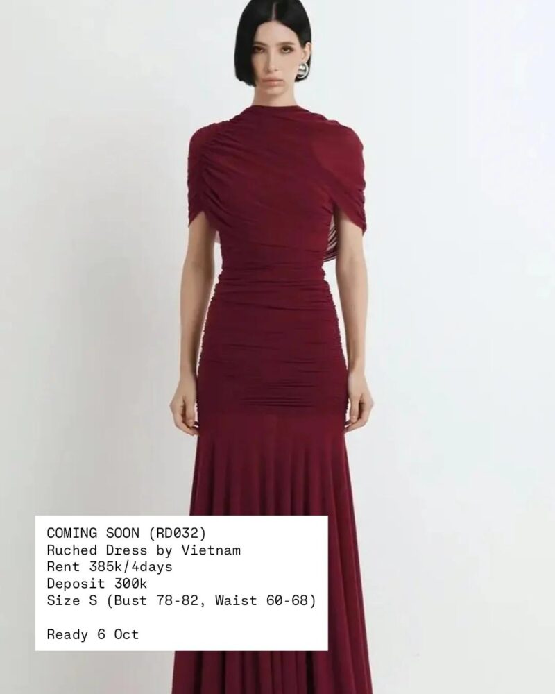 Ruched Gown